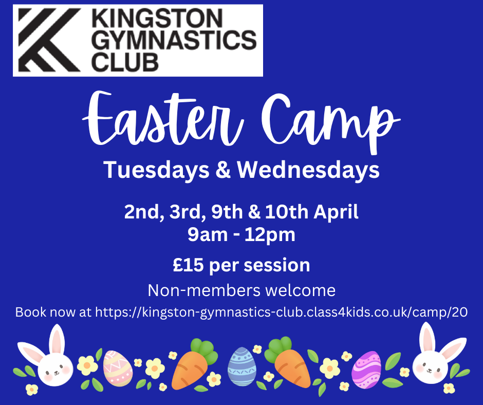 It’s almost time for our Easter Camp – Bookings Now Open! – Kingston ...